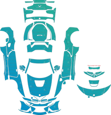 BMW i8 Base (From 2014) Coupe Pre-Cut PPF Pattern Templates