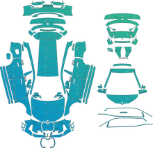 BMW iX M-Sport facelift (From 2026) SUV Pre-Cut PPF Pattern Templates