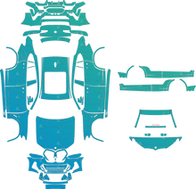 BMW X4 M Sport G02 LCI (From 2022) SUV Pre-Cut PPF Pattern Templates