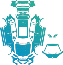 BMW X5 M Sport F15 (From 2013) SUV Pre-Cut PPF Pattern Templates