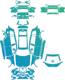 BMW X7 M Sport G07 LCI (From 2023) SUV Pre-Cut PPF Pattern Templates