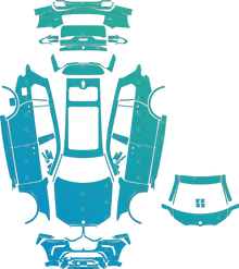 BMW X7 M60i G07 LCI (From 2023) SUV Pre-Cut PPF Pattern Templates