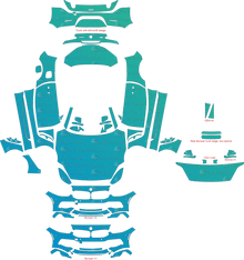 BMW Z4 SportLine G29 (From - 2019) Roadster Pre-Cut PPF Pattern Templates