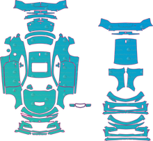 Chevrolet Camaro GM Alpha SS Facelift (2019–2024) Coupe Pre-Cut PPF Pattern Templates