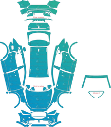Cupra Formentor Base (From 2020) SUV Pre-Cut PPF Pattern Templates