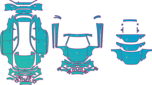 Cupra Leon Sportstourer KL1 VZ (From 2025) Wagon – pre-cut PPF pattern templates, instant digital download vector cut files (CDR, AI, PDF, SVG)