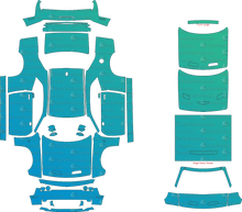 Dodge Challenger SRT Hellcat, Redeye (From 2019) Coupe Pre-Cut PPF Pattern Templates