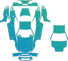 Ferrari 550 Maranello (1996-2001) Coupe Pre-Cut PPF Pattern Templates