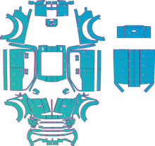 Ford F-150 P702 Shelby Off-Road Facelift (From 2025) Pickup Pre-Cut PPF Pattern Templates