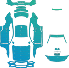 Ford Mustang EcoBoost Premium S650 (From 2024) Coupe Pre-Cut PPF Pattern Templates