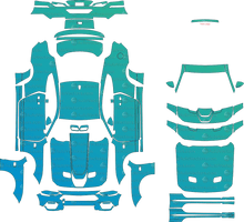 Ford Mustang Mach 1, Premium (From 2021) Coupe Pre-Cut PPF Pattern Templates