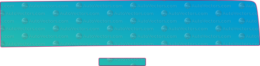 Hyundai Kona Base (From 2024) SUV Interior PPF pattern layout