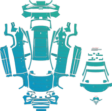 Hyundai Tucson N Line NX4 (From 2025) SUV Pre-Cut PPF Pattern Templates