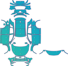 Infiniti QX50 Sport (From 2025) SUV Pre-Cut PPF Pattern Templates