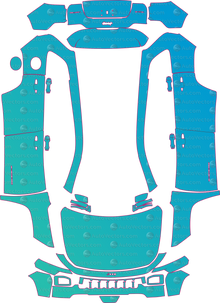 Jeep Cherokee Base (From 2026) SUV Pre-Cut PPF Pattern Templates