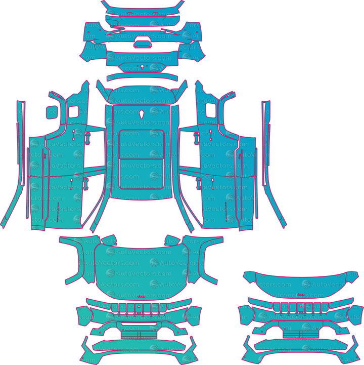 Compass Method Jeep Compass Pre-Cut PPF Pattern Templates - Download – AutoVectors