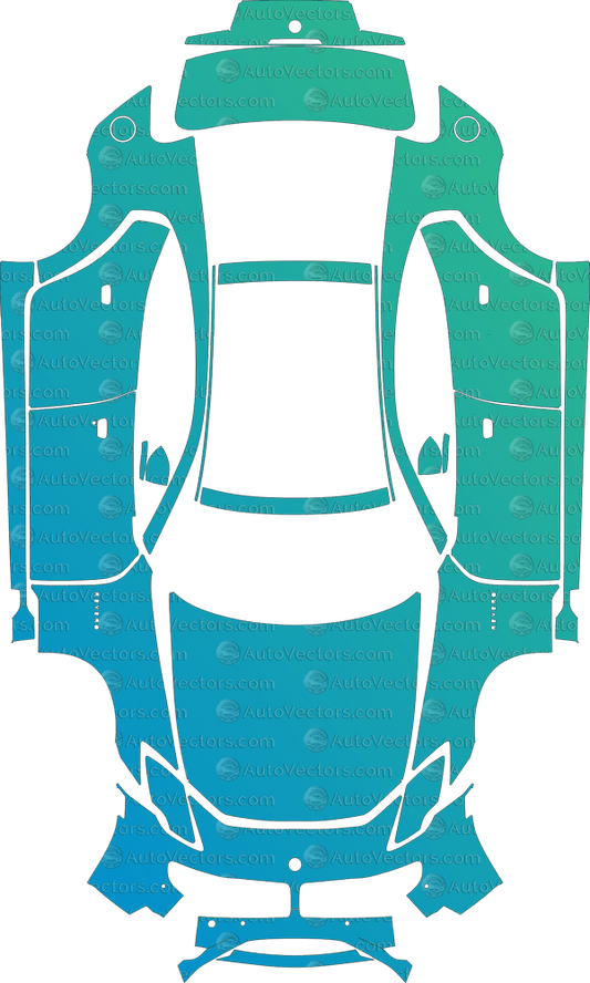 Karma Revero (From 2018) pre-cut PPF vector template download