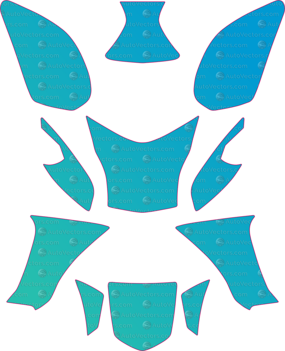 Kawasaki ER6-N Moto Pre-Cut PPF Pattern Templates - Download – AutoVectors