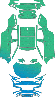 Kia EV6 Air (From 2025) SUV Pre-cut PPF Pattern Templates