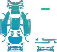 Kia EV6 GT-Line US (From 2025) SUV Pre-cut PPF Pattern Templates