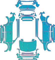 Kia Seltos Base (From 2027) SUV Pre-Cut PPF Pattern Templates