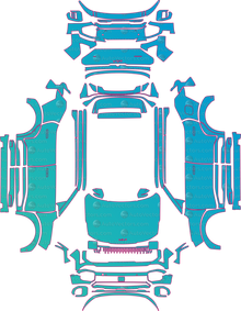 Kia Seltos Sport (From 2027) SUV Pre-Cut PPF Pattern Templates