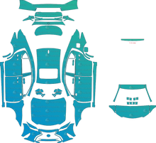 Lexus IS 300 XE30 (From 2021) Sedan Pre-Cut PPF Pattern Templates