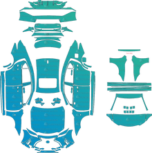 Lexus IS 350 F-Sport XE30 (From 2021) Sedan Pre-Cut PPF Pattern Templates
