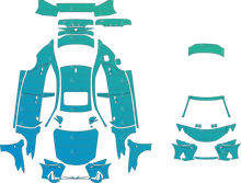 Lexus IS F-Sport (From 2017) Sedan Pre-Cut PPF Pattern Templates