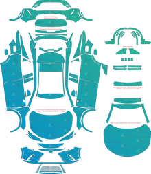 Lexus RX 450h+ XA50 (From 2023) SUV Pre-Cut PPF Pattern Templates