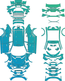 Lotus Eletre Base Typ 133 (From 2023) SUV Pre-Cut PPF Pattern Templates
