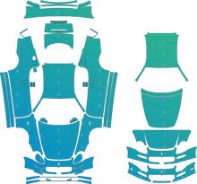 Maserati 4200 Coupe (2002–2006) Coupe Pre-Cut PPF Pattern Templates