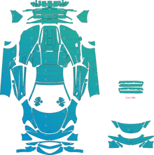 McLaren 570S (From 2016) Coupe Pre-Cut PPF Pattern Templates