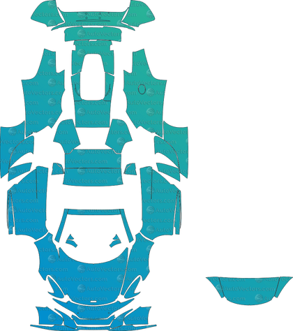 McLaren 650S Spider (From 2014) Pre-Cut PPF Pattern Templates