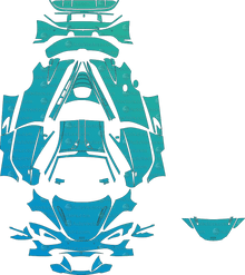 McLaren 720S (From 2017) Coupe Pre-Cut PPF Pattern Templates