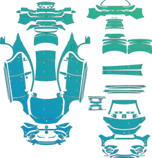 Mercedes-Benz CLA 45, S AMG C118 (From 2024) Coupe Pre-Cut PPF Pattern Templates