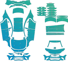Mercedes-Benz CLA-Class Base C118 (From 2020) Coupe Pre-Cut PPF Pattern Templates