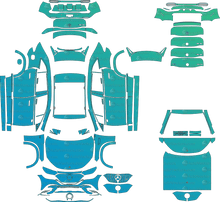 Mercedes-Benz EQE 53 (From 2023) SUV Pre-Cut PPF Pattern Templates