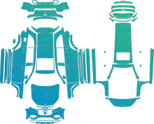 Mercedes-Benz GLS AMG Line X167 (2020–2023) SUV Pre-Cut PPF Pattern Templates