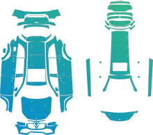 Mercedes-Benz GLS Base X167 (2020–2023) SUV Pre-Cut PPF Pattern Templates