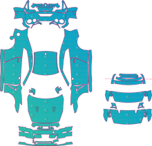 Nissan GT-R R35 Facelift (From 2024) Coupe Pre-Cut PPF Pattern Templates