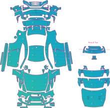 Nissan GT-R R35 Nismo Facelift (From 2017) Coupe Pre-Cut PPF Pattern Templates