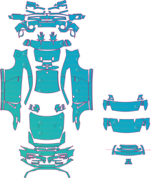 Nissan GT-R R35 Nismo Facelift (From 2024) Coupe Pre-Cut PPF Pattern Templates