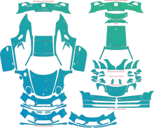 Porsche 911 (991.1) Turbo, Turbo S (2014 - 2016) Coupe Pre-Cut PPF Pattern Templates
