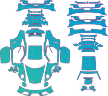Porsche 911 GTS 992.2 LCI (From 2025) Coupe Pre-Cut PPF Pattern Templates