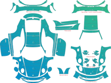 Porsche 911 (992) Carrera, S, 4, 4S, T  (From 2020) Coupe Pre-Cut PPF Pattern Templates