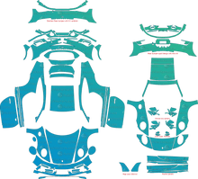 Porsche 911 (992) Sport Classic (From 2022) Coupe Pre-Cut PPF Pattern Templates