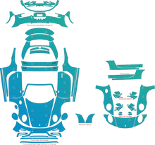Porsche 911 (992) Targa 4S Sport Design, Targa 4 GTS (From - 2021) Targa Pre-Cut PPF Pattern Templates