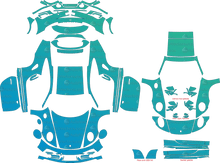 Porsche 911 (992) Turbo, Turbo S (From 2020) Coupe Pre-Cut PPF Pattern Templates