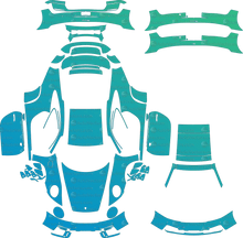Porsche 911 (992.2) Carrera (From 2025) Coupe Pre-Cut PPF Pattern Templates
